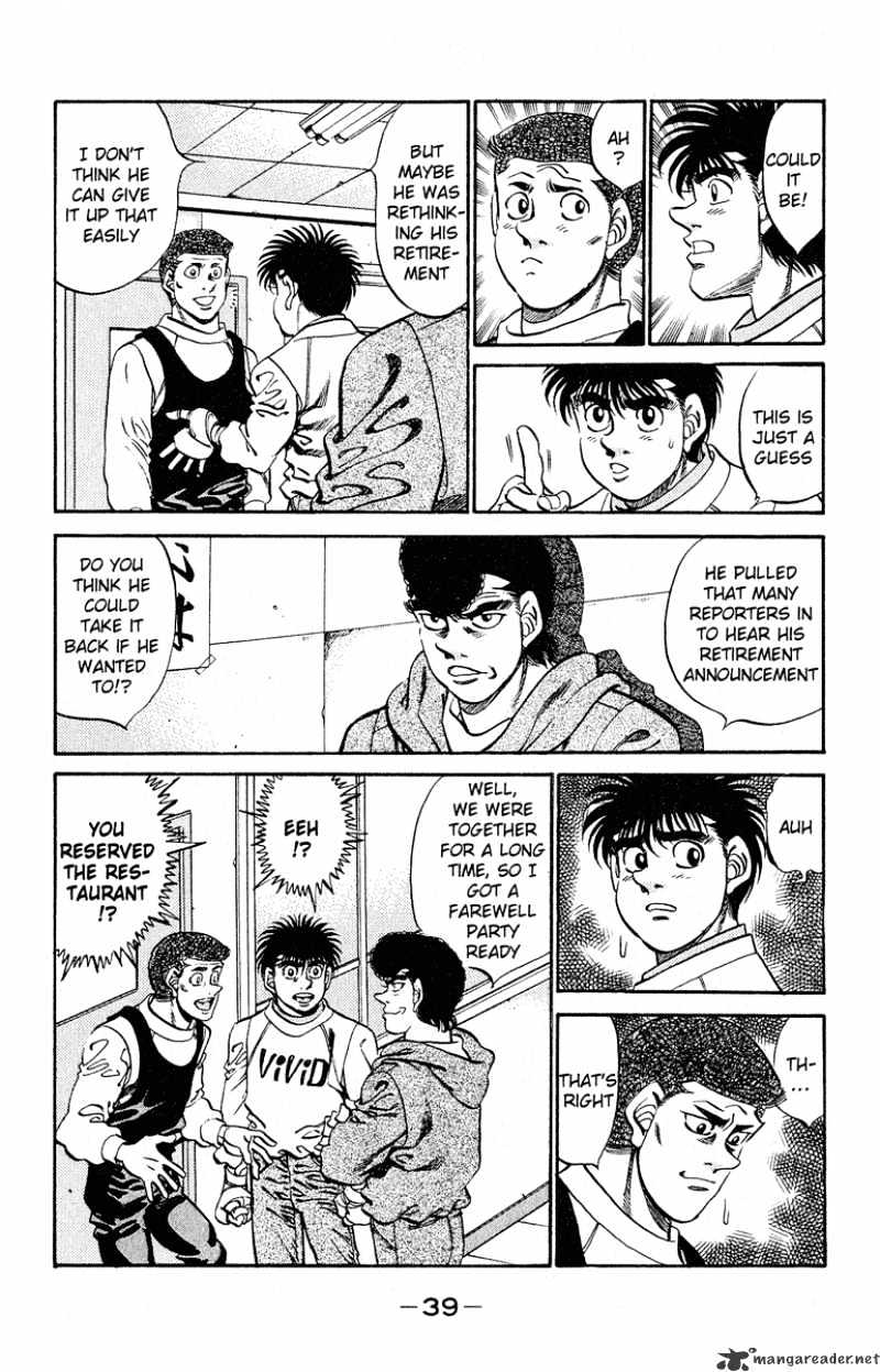 Hajime no Ippo: Fighting Spirit, Chapter 289 image 15
